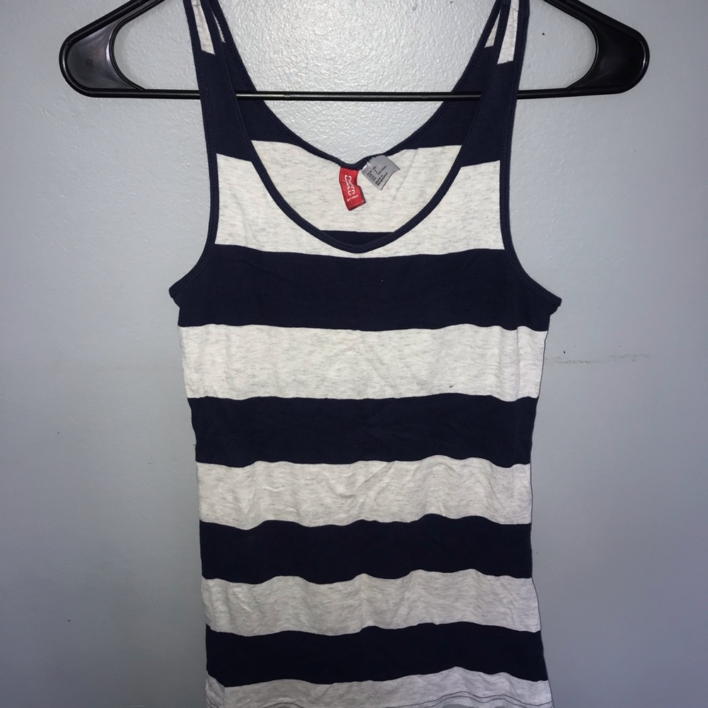 💕Divided Striped Tank
